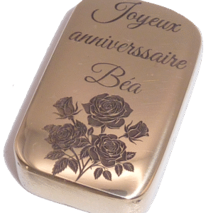 Lingot personnalisé